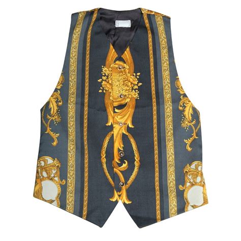 versace mens vest|Versace vest men's.